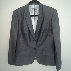 Boss Hugo Boss Jadena Blazer size 10 in excellent condition with stretch Grey